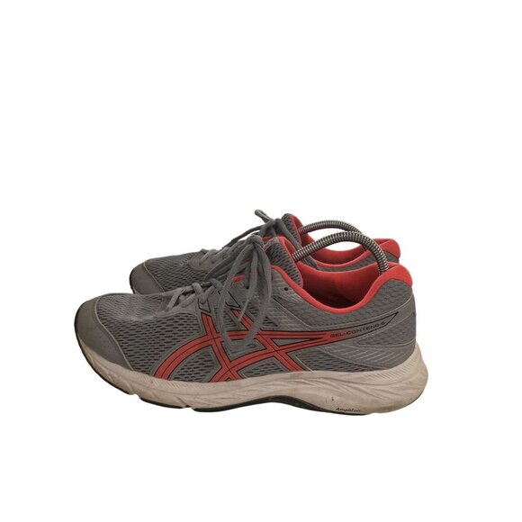Asics Gel Contend 6 Women's Size 10 Gray Coral Running sneakers Shoes - Picture 3 of 8
